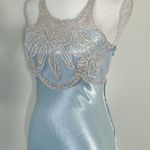 Vintage Blue Prom Dress Size XS Photo 5