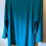 Bob Mackie  wearable art size small blue sequins rhinestones metallic shiny Photo 2