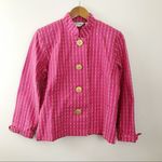 Orvis Vintage Pink Cotton Canvas Classic Lagenlook Coastal jacket oversized S Photo 0
