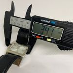 Armitron women’s silver tone quartz analog wrist watch 34mm case black Speidel Photo 3