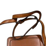 Brown Faux Leather Square Camera Messenger Crossbody Bag Women Photo 9