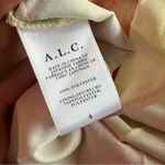 ALC Frank ALC Moira Satin Pleated Maxi Dress Floral Multi SZ4 Photo 6