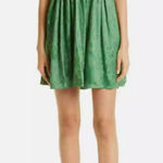byTiMo Floral Jacquard Babydoll Mini‎ Dress Emerald Green Size XXL NWOT Photo 0