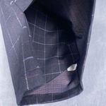 Vylette Women's Ponte Knit Mini Skirt Size Medium Elastic Waist Dark Plaid Photo 2