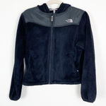 The North Face  Women's S Black Fuzzy‎ Fleece Full Zip Hoodie Fall Jacket Photo 0