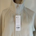 CRZ Yoga  Half Zip Hoodie Sweatshirt, Milky White, Size Small, NWT Photo 4