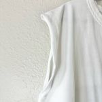 Aerie  White Sweatshirt Muscle Tee Size Medium Photo 2