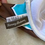 Tommy Bahama Brown Blue Green Halter Bikini Top Size 32C Photo 4