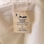 Cult Gaia 🆕  Muna Gathered Linen Midi Dress in Off White Sz 2 Photo 7