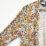 Lands' End Lands' End Womens L Lightweight Jersey Knit Cardigan Coverup Stretchy Floral Photo 4