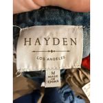 Hayden Los Angeles Denim Overall Dress Womens Medium Casual Blue Photo 2