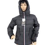 4 Laps FourLaps Black Women's Cover Down Jacket Goose Down Puffer Photo 0