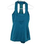 Lululemon Scoop Neck Racerback Tank Shelf Bra Wide Strap Luon COOLMAX Surge 8 Photo 1