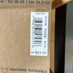 Dearfoams NIP  Memory Foam Peacoat Blue Women’s Slippers Size Medium 7-8 Photo 5