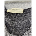 Project Social T  Urban Outfitters Gray Marled Distressed Blouse V neck Frayed S Photo 3