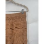 House of Harlow  1960 Knit Midi Skirt Women Medium Brown Western Granolagirl Boho Photo 6