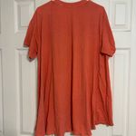Free People Movement Pink / Orange Oversized T Shirt Size M Photo 3