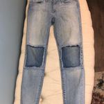 Hudson Jeans Hudson knee patch skinny mid rise jeans size 27! Photo 3