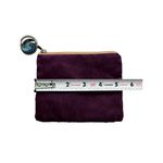 CAPRICORN Beaded Zodiac Astrology Zip Coin Purse Black Photo 6