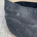 Etienne Aigner  Black Suede Ankle Boots Booties Womens Size 8.5 Narrow Photo 2