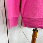 PINK - Victoria's Secret Pink by Victoria’s Secret Embroidered Inside Out Fleece Sweatshirt Pink XS Photo 6