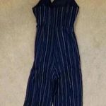 The Fifth Label  blue striped jumpsuit in size 6 Photo 4