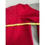 Danny & Nicole  Red Embroidered Button‎ Front Blazer Jacket Women’s 16 Photo 7