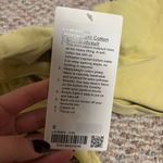 Lululemon NWT  Heavyweight Cotton T-Shirt Bodysuit
Finch Yellow- Size Small Photo 9
