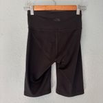 The North Face  Womens‎ Black Bike Shorts High Waist Athletic Extra Long Small Photo 3