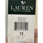 Lauren Ralph Lauren Ivory Jumpsuit Size 12 Draped‎ Sleeveless Photo 5