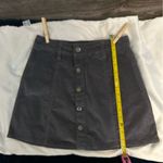 Celebrity Pink Gray Mini Skirt XS Fall Winter Academia Casual Boho Classic Prepp Photo 5