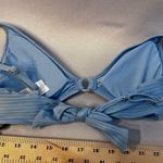 POLO Ralph Lauren Small Ribbed Bikini Top/halter ring bikini NWT ribbed Blue Photo 6