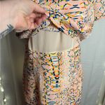 Cooper and Ella  Pink and Blue Sheath Mini Dress Photo 7