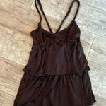 American Rag  brown layered halter top🔴 Photo 1