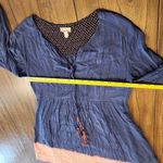 Anthropologie Holding Horses Ombré Dip Dye Tassel knee length Dress size 0 Photo 4