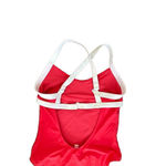 Victoria's Secret  Women’s Coral Pink Swimsuit Contrast Trim One Piece Size 6 Photo 2