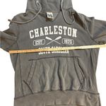 Charleston South Carolina Distressed Hoodie Cozy Graphic Sweatshirt Grunge Sz L Gray Photo 7