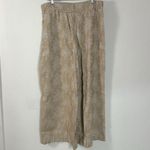 Anthropologie The Somerset Jacquard Pull-On Wide Leg Pants XL Tall NWT Neutral Photo 5