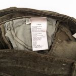 L'Agence Womens Pants Size 23 Green Margot High Rise Skinny Corduroy Luxe Retro Photo 6