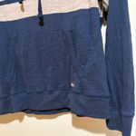 Faherty  Sunwashed Stripe Sunray Slub Midweight Organic Cotton Hoodie Photo 4