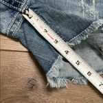 Miss Me  Low Rise Rhinestone Frayed Hem Stretch Jean Shorts Size 26 Photo 9