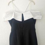 Rebecca Vallance Hepburn Bow Midi Dress Black US 8 Photo 12