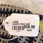 Handmade Open front hand knitted cardigan sweater drop shoulder horizontal stripes Photo 11