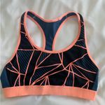 Champion  Black and Pink Geometric Sports Bra Photo 7