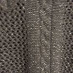 Classic Gray Cable Knit V Photo 2