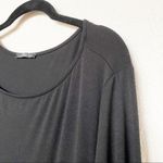 West Kei  Long Sleeve Knit Midi Dress Black Size 3X Photo 2