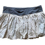 Lululemon  Pleat to Street Skort White Grey tennis skirt pleated Size 10‎ Photo 0