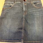 Democracy  Indigo Denim Midi Skirt Photo 3