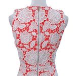 Karl Lagerfeld  Embroidered Sleeveless Zip Up Casual Classic Elegant Dress Photo 4