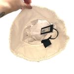 JOCELYN The‎ Saint Barths LOVE Bucket Hat NWT One Size White Photo 3